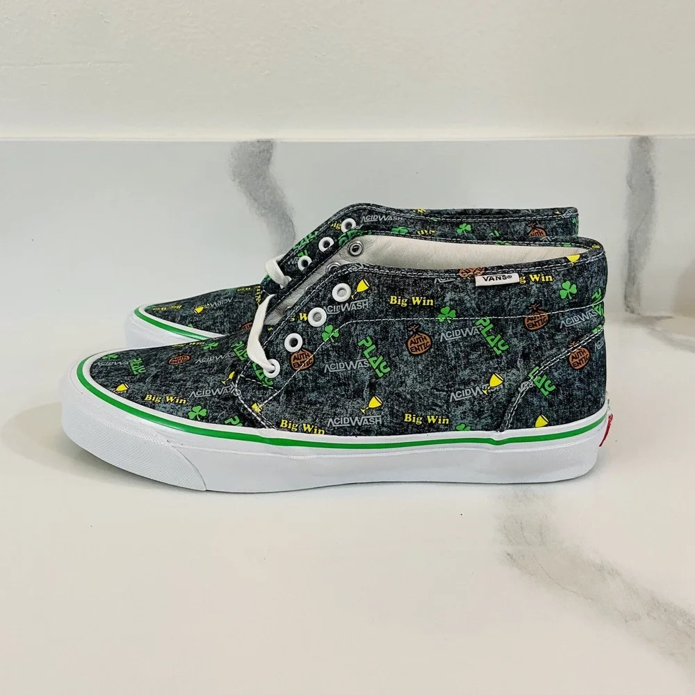 New VANS Vault X Chukka Ferg Fergadelic Acid Wash Shoes Sk8 Hi Mens Size 12